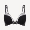 Bras * | Honeycomb Shadows Underwired Push-Up Bra With Leavers Lace