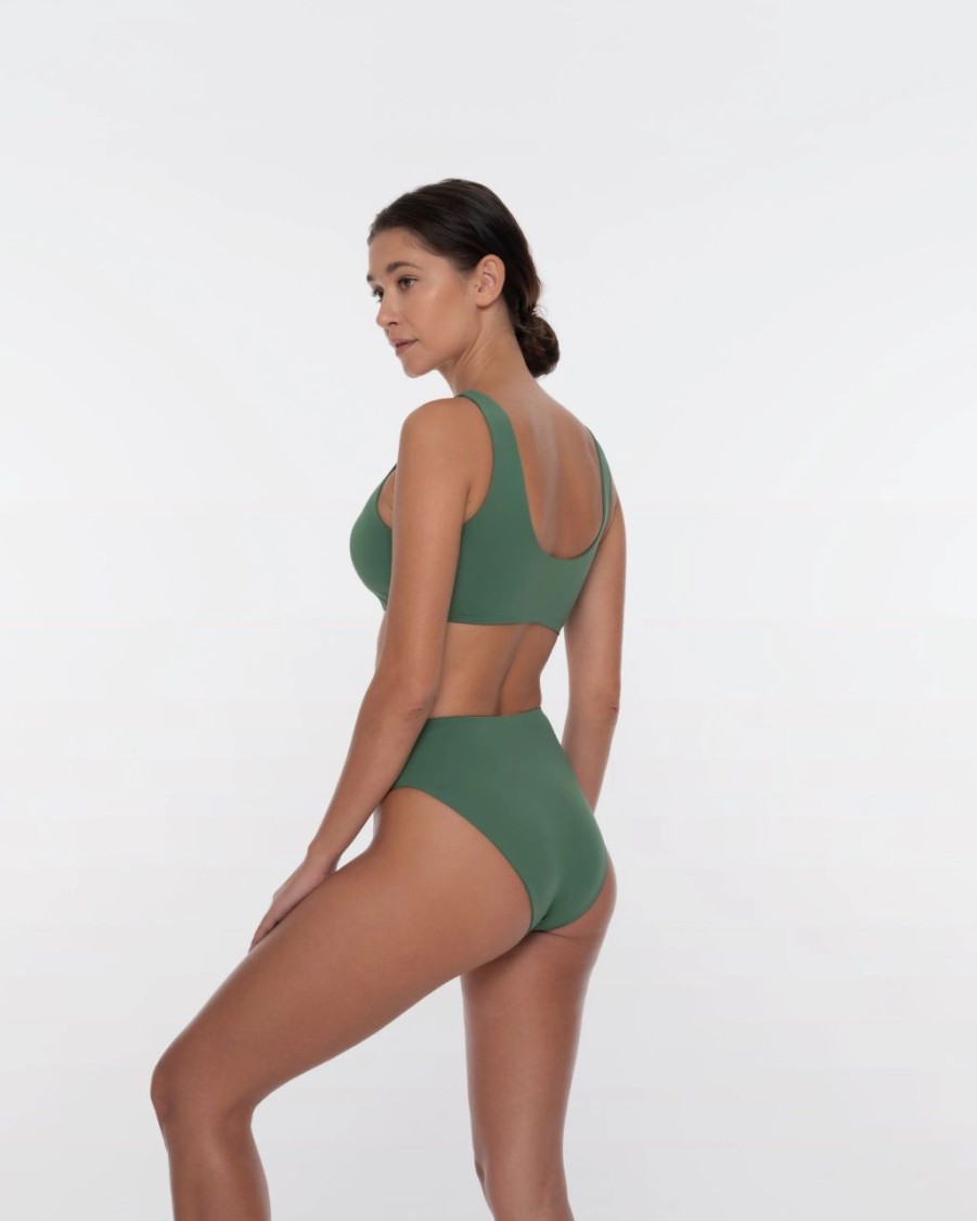 Bottoms * | Sculpt Swim Lawrence Seaglass Bottom