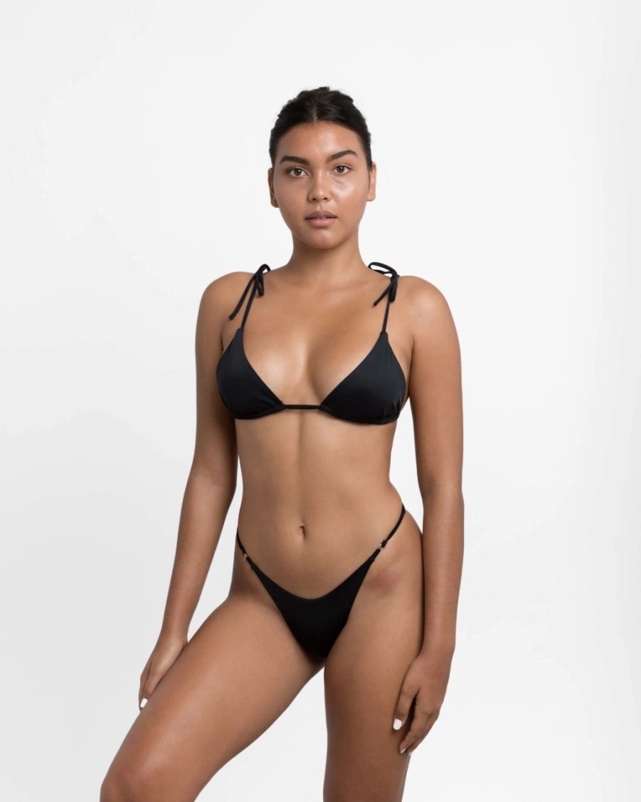 Bottoms * | Sculpt Swim Yorkville Noir Bottom