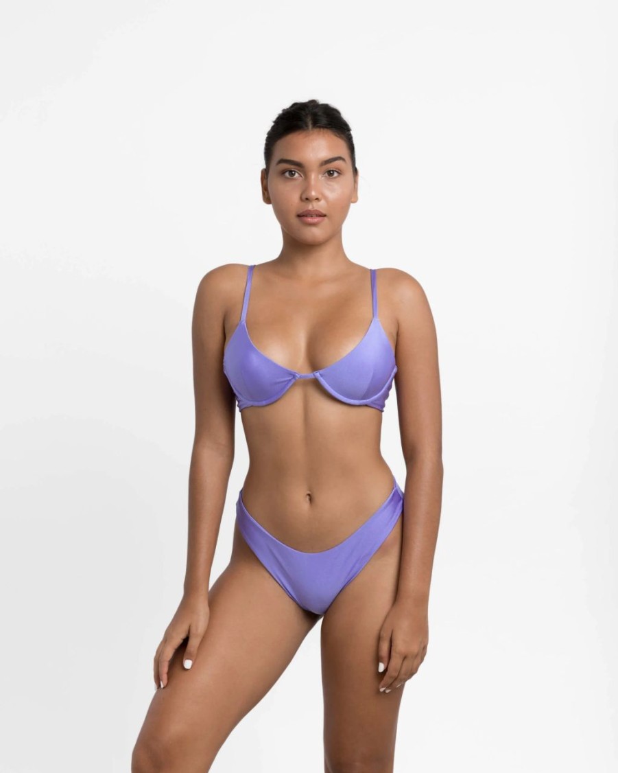 Bottoms * | Sculpt Swim Kensington Lilac Bottom