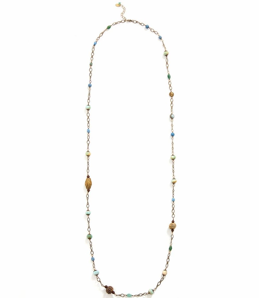 Accessories * | Karen Kane Bohemia Gem Necklace Multi