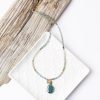 Accessories * | Karen Kane Beaded Pendant Necklace Blue