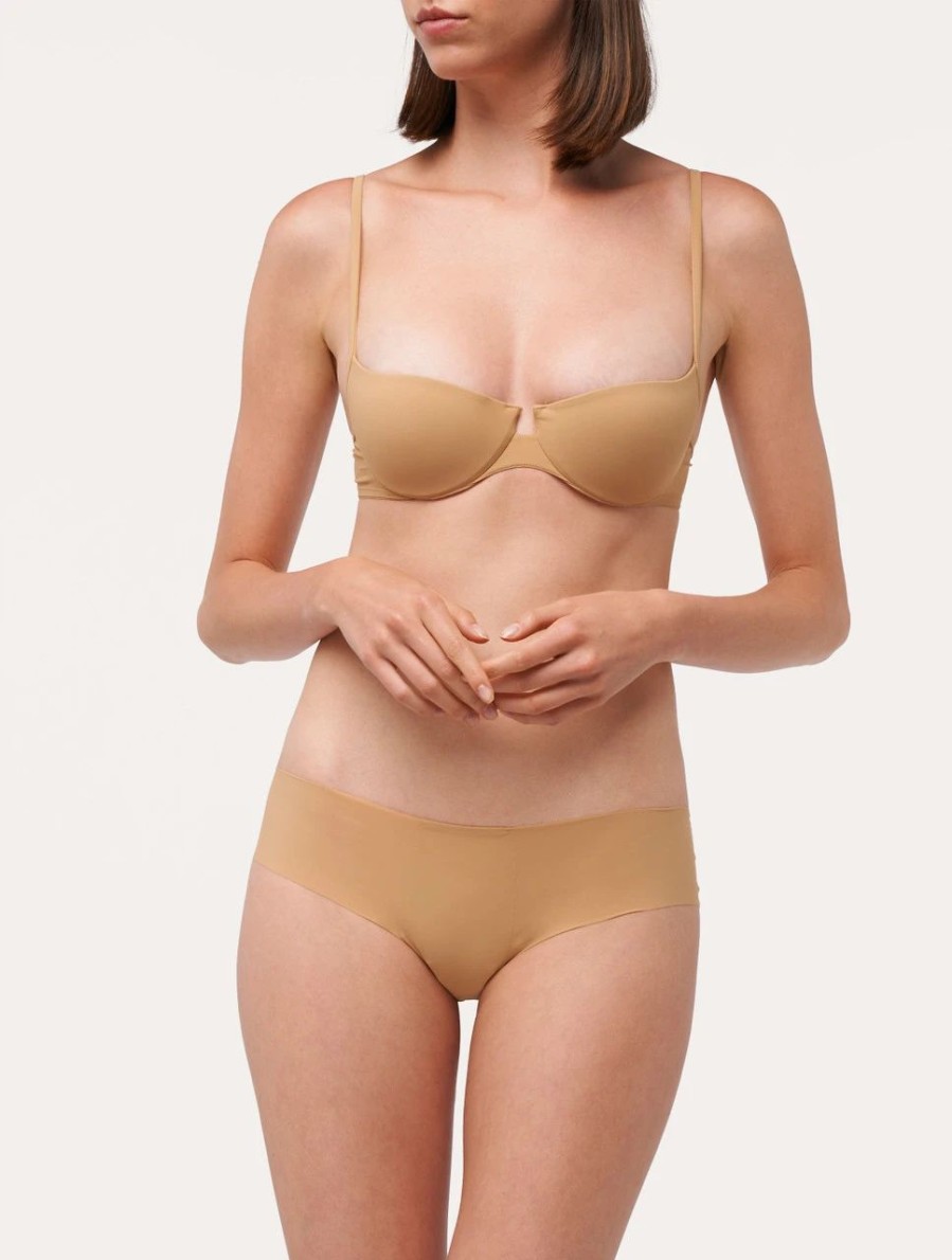 Bras * | Up Date Balconette Bra In Nude