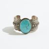 Accessories * | Karen Kane Embellished Stone Cuff Bracelet Turquoise