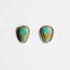 Accessories * | Karen Kane Stone Earrings Turquoise