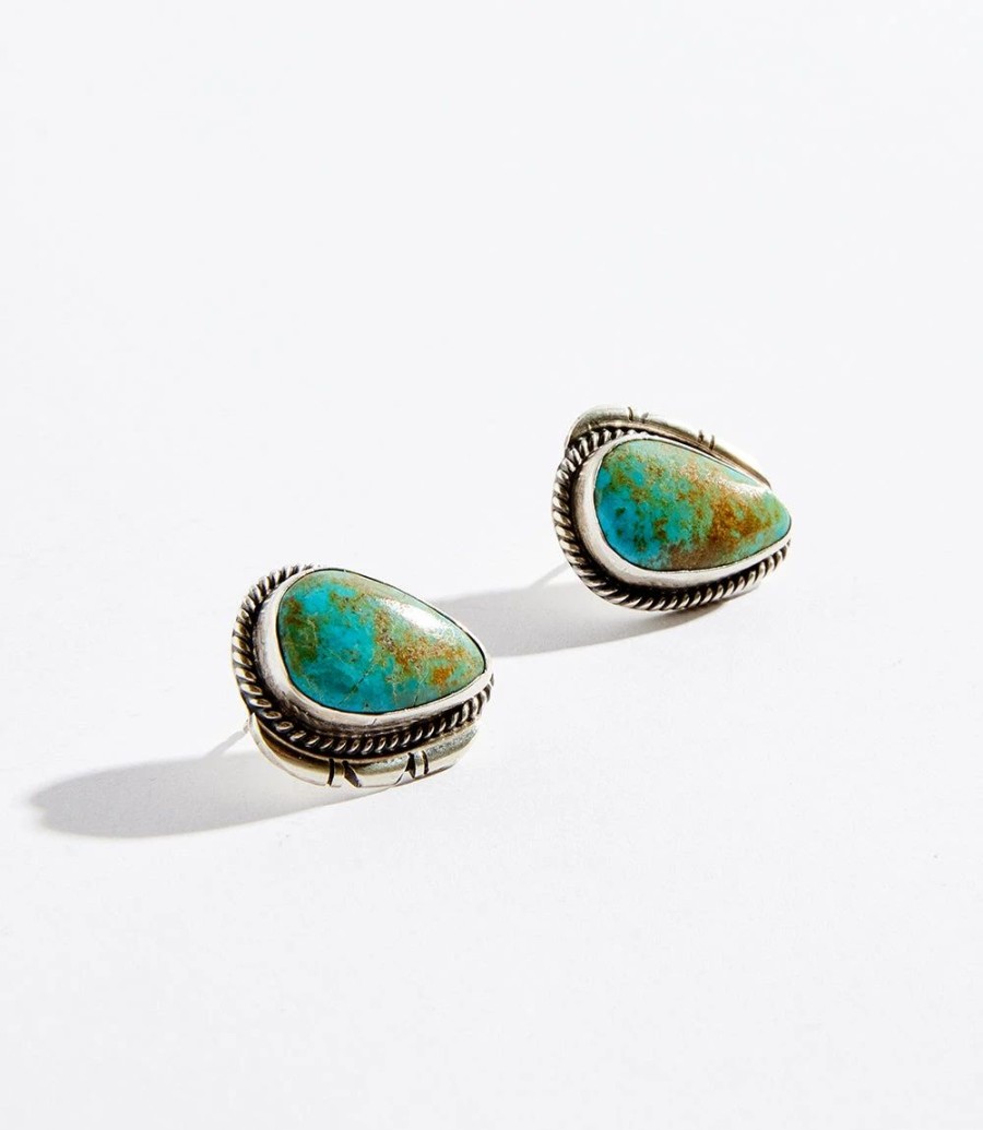 Accessories * | Karen Kane Stone Earrings Turquoise