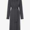 Sleepwear * | Maison@Home Robe In Charcoal Grey