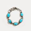 Accessories * | Karen Kane Station Bracelet Turquoise