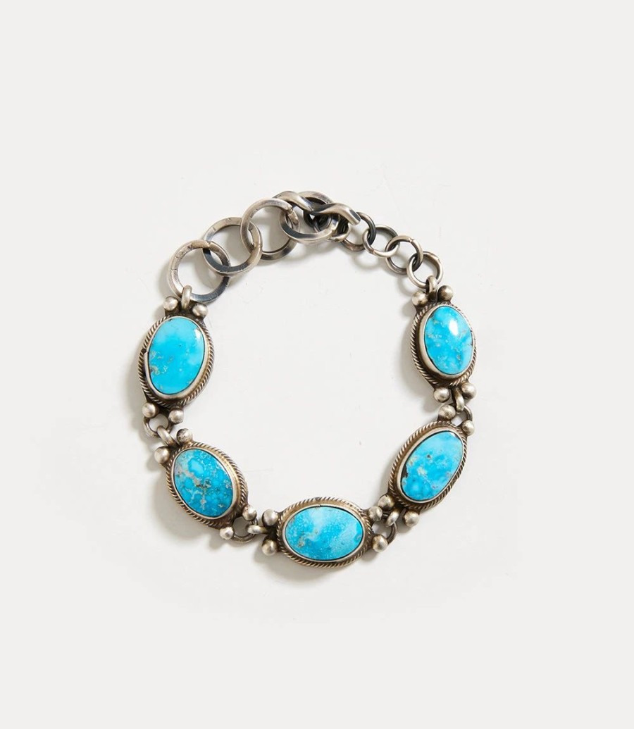 Accessories * | Karen Kane Station Bracelet Turquoise