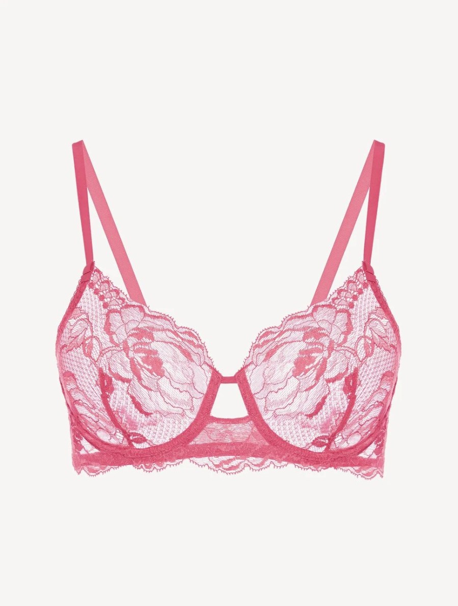 Bras * | Brigitta Wild Orchid Lace Underwired Bra