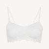 Bras * | Maison Contouring Bralette In Off-White Stretch Tulle